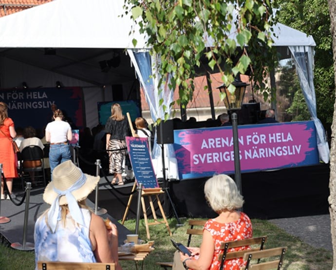 Med näringslivets frågor på agendan