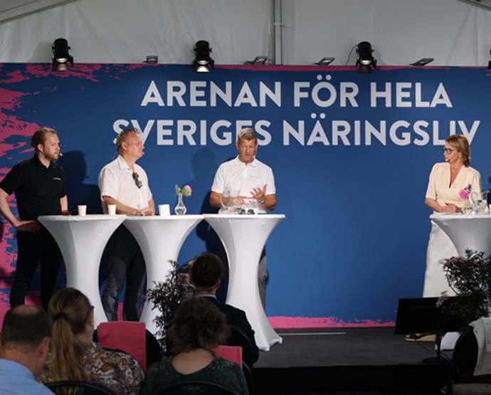 Med näringslivets frågor på agendan