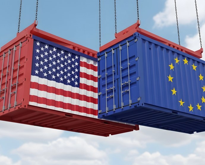 Trump backar från tullhot mot Europa