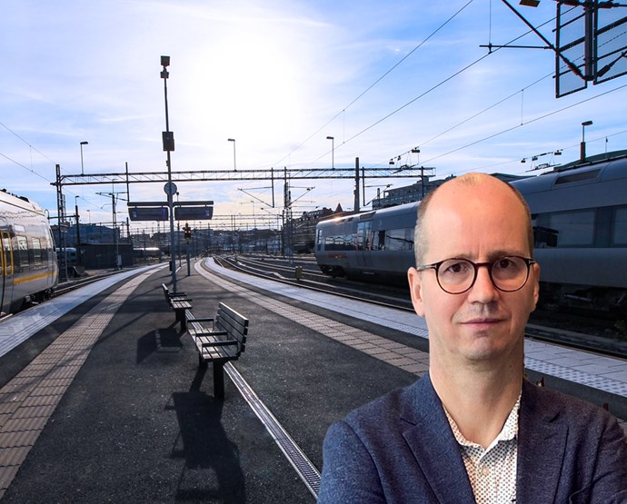 Snart går tåget för järnvägen mellan Göteborg och Borås