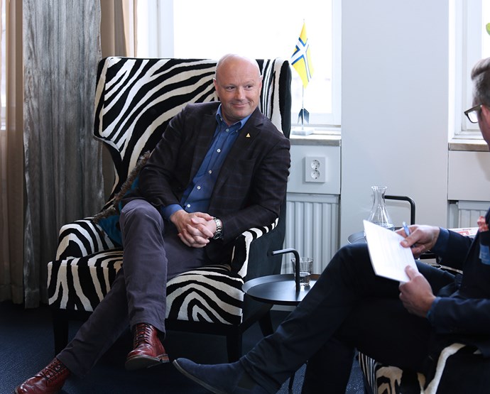 Fyra snabba till Patrik Frisk, vd för ALDO Group